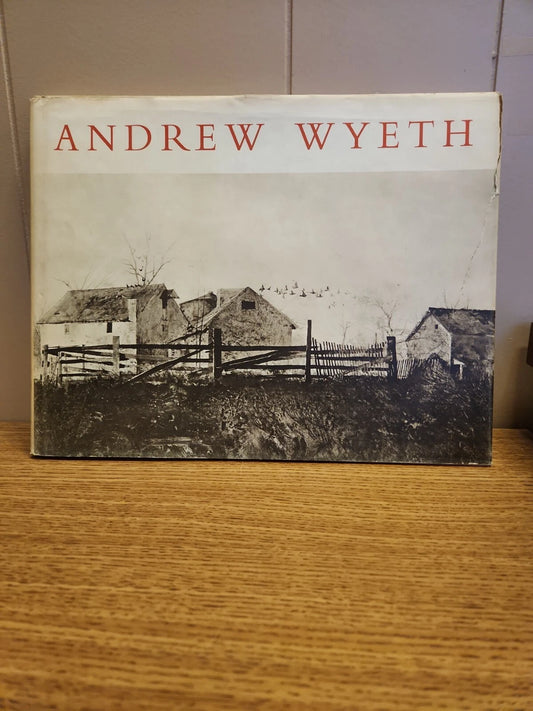 Andrew Wyeth Dry Brush And Pencil Drawings Vintage Artist Book 1968 Art Museum