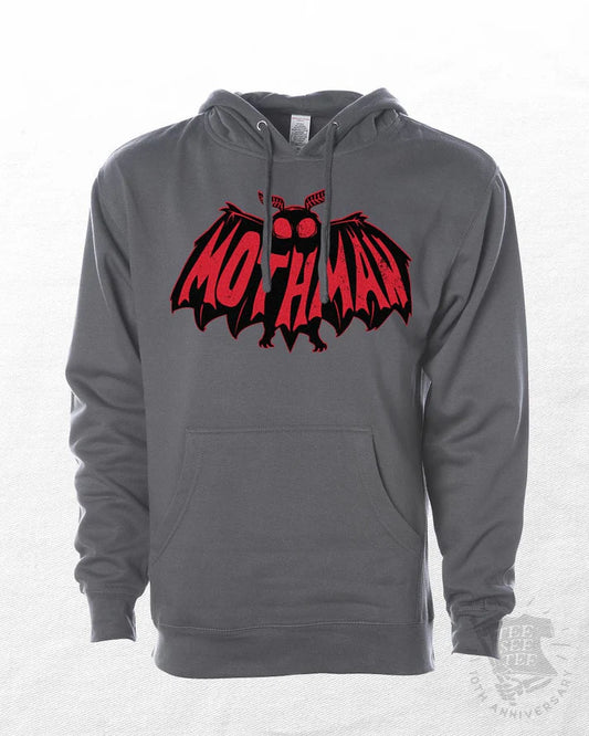 Gray Mothman Hoodie Small